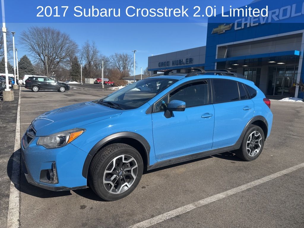 Used 2017 Subaru Crosstrek Limited with VIN JF2GPANC7HH218390 for sale in Mooresville, IN