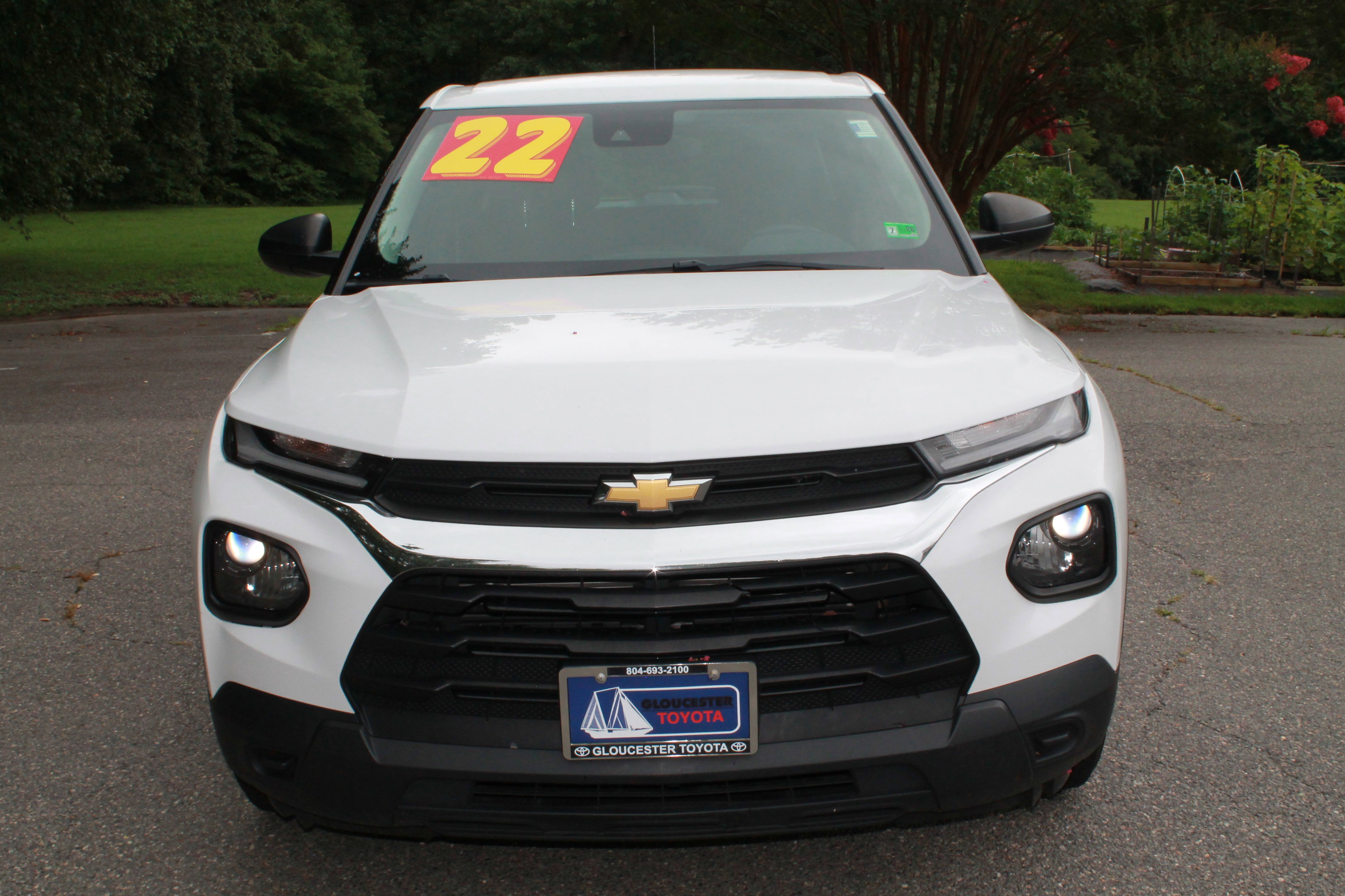Used 2022 Chevrolet Trailblazer LS with VIN KL79MMS23NB103780 for sale in Gloucester, VA