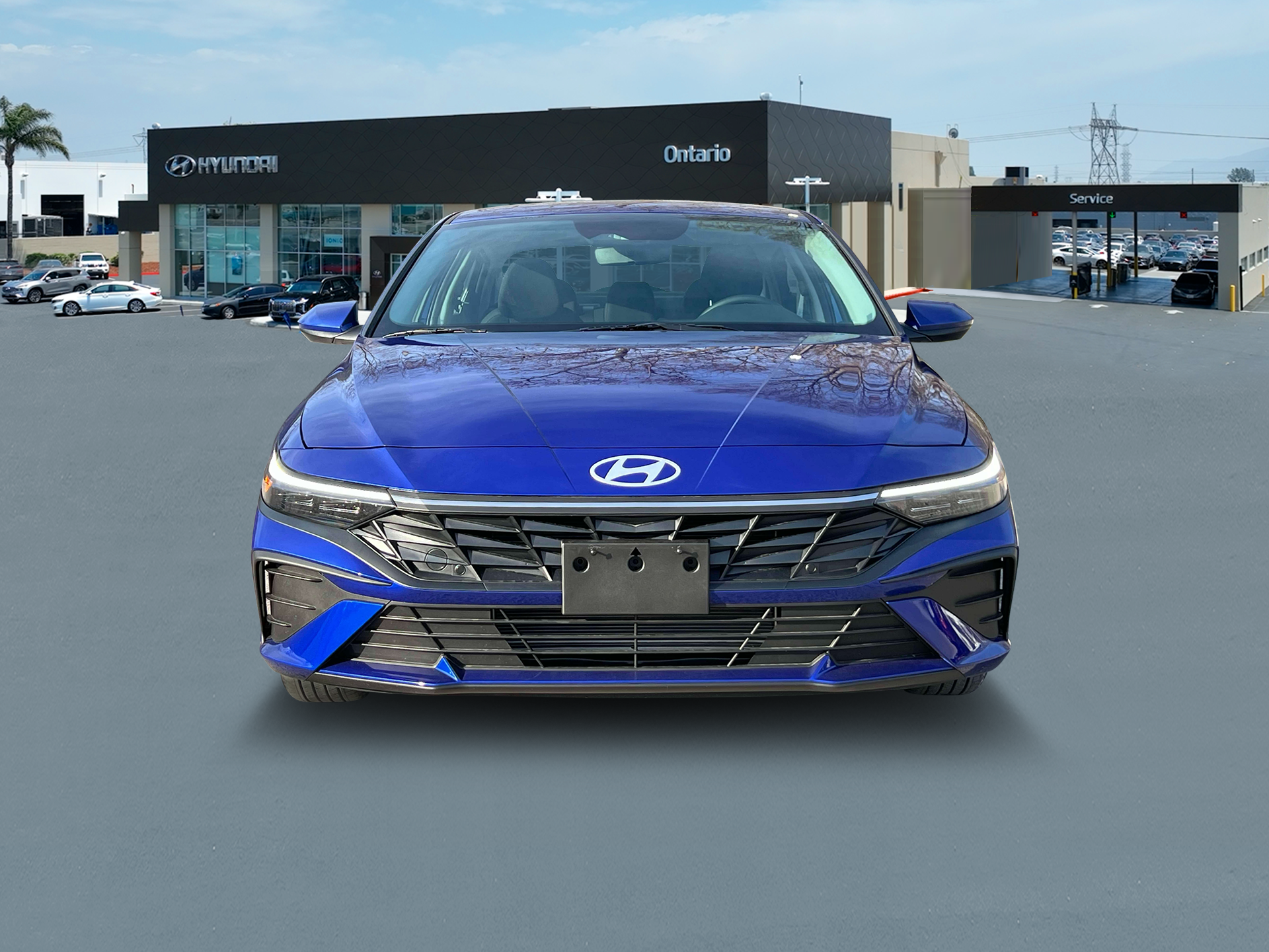 New 2024 Intense Blue Hyundai SEL image 12