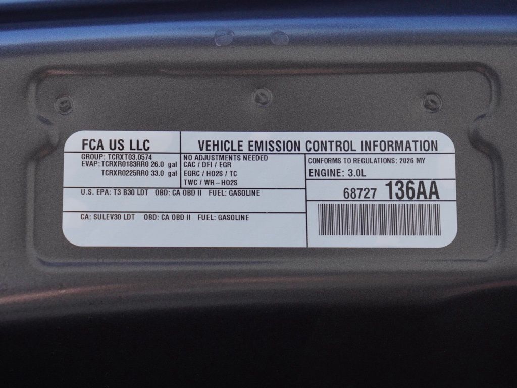 New 2026 Granite Crystal Metallic Clear-Coat Exterior Paint RAM Rebel image 29