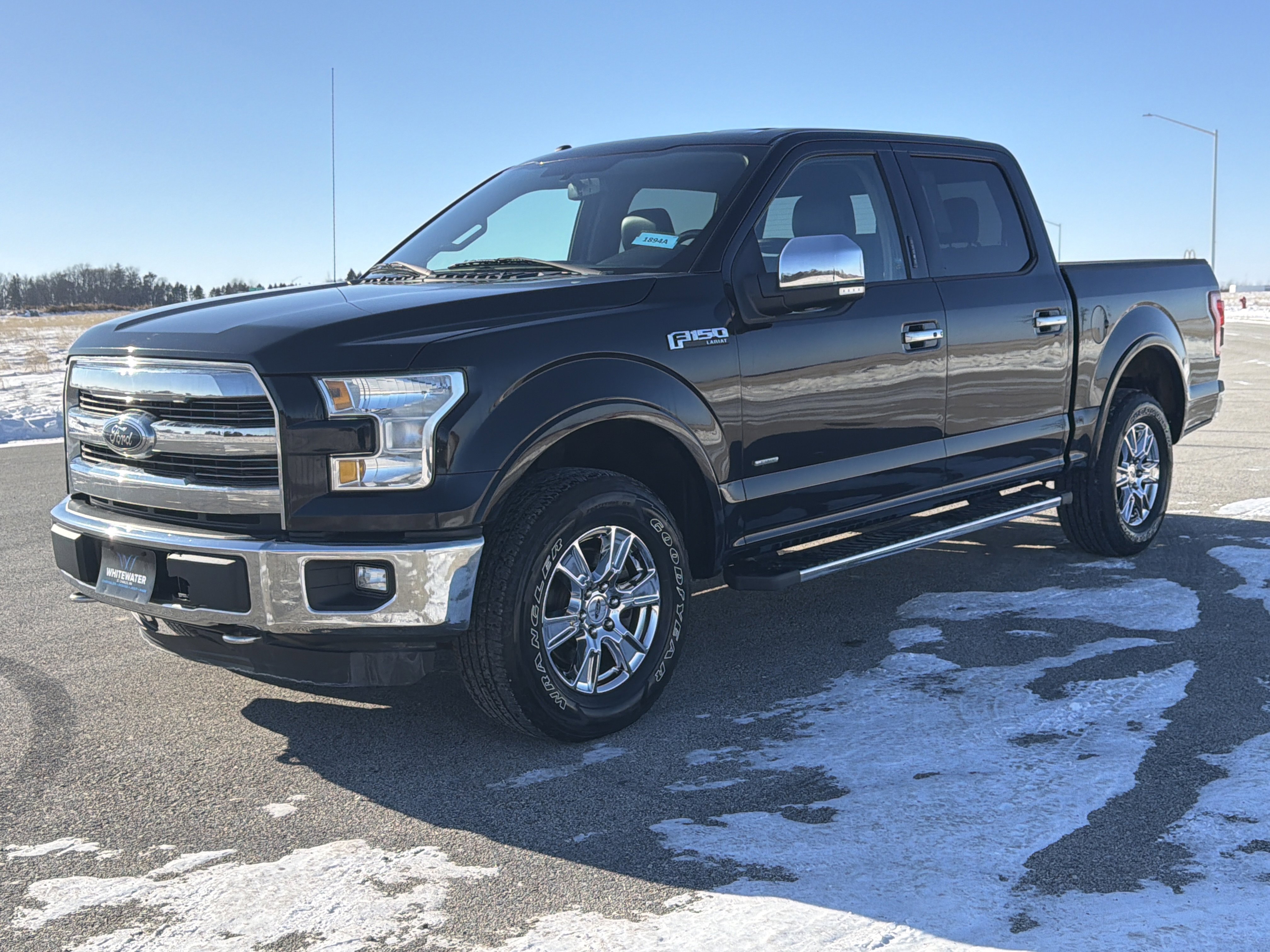 Used 2016 Ford F-150 Lariat with VIN 1FTEW1EP6GKF09217 for sale in Saint Charles, Minnesota