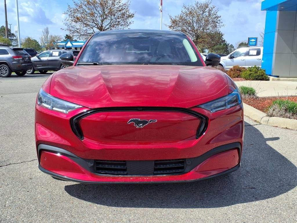 Used 2022 Ford Mustang Mach-E Premium AWD with VIN 3FMTK3SS4NMA34935 for sale in Fowlerville, MI