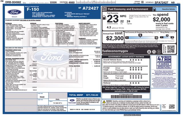 2025 Ford F-150 Lariat's photo