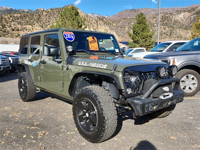 2016 Jeep Wrangler Unlimited Sport S