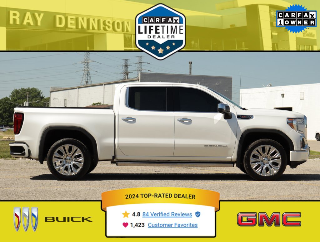 Used 2022 White Frost Tricoat GMC Denali image 8