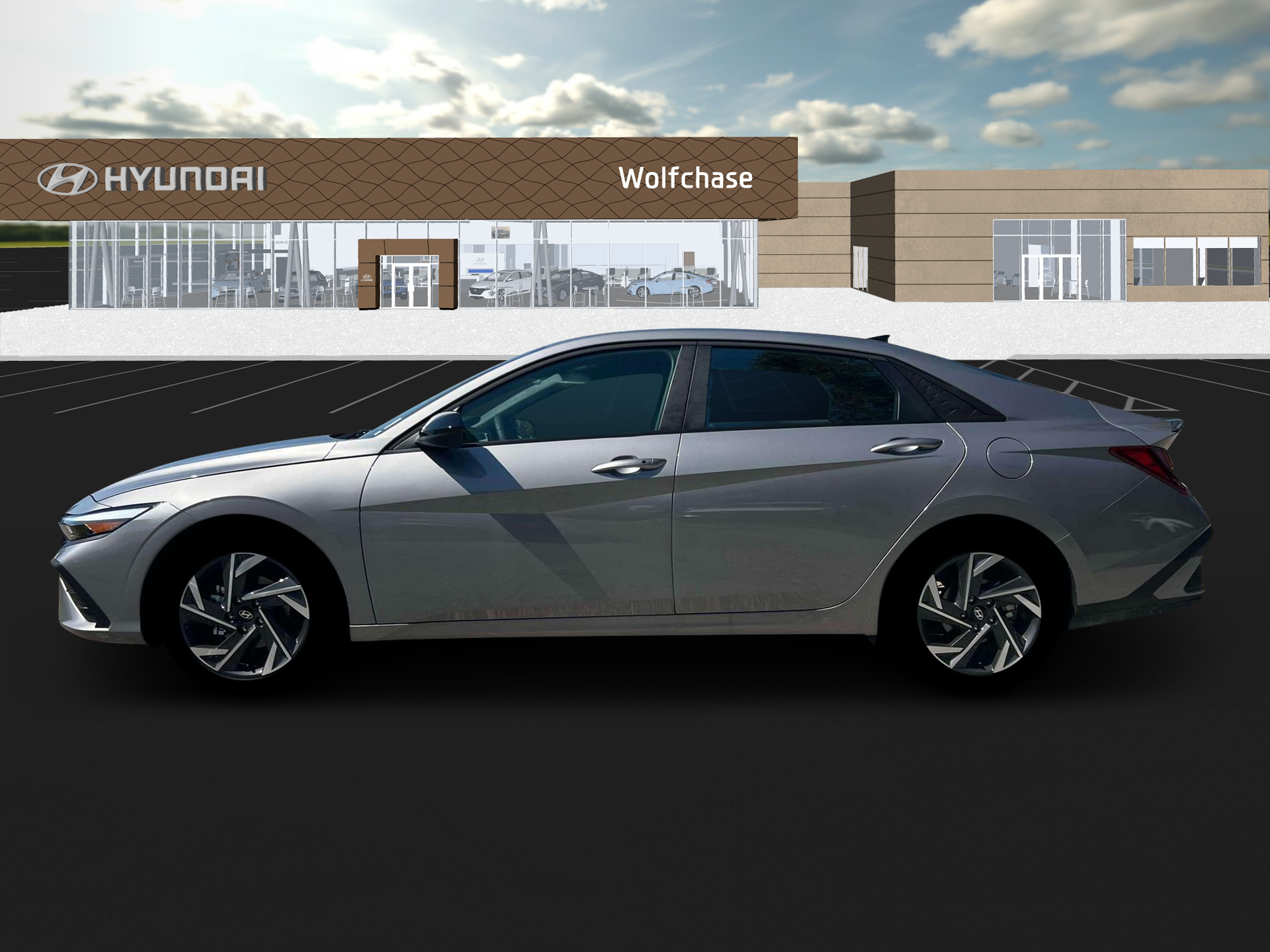 New 2025 Gray Hyundai SEL Sport image 3