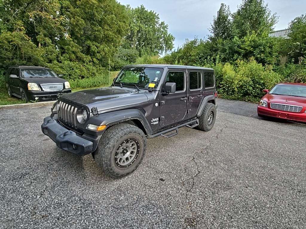 Used 2021 Jeep Wrangler Unlimited Sport with VIN 1C4HJXDN3MW550939 for sale in Kansas City