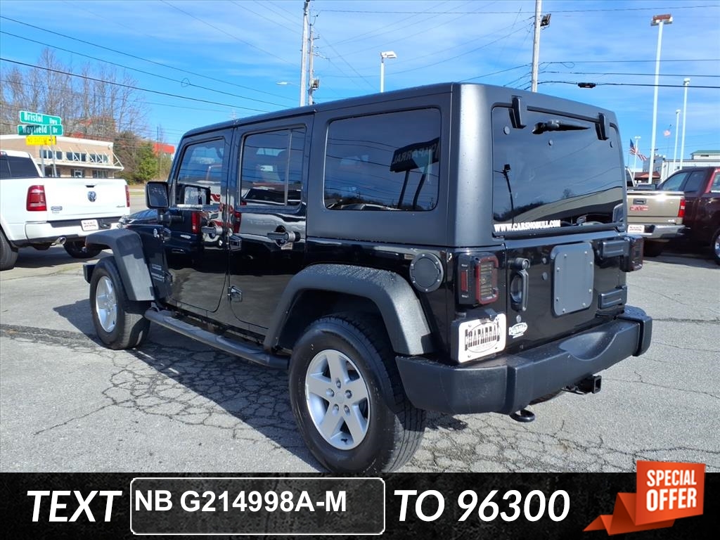 2015 Jeep Wrangler Unlimited Sport photo 3