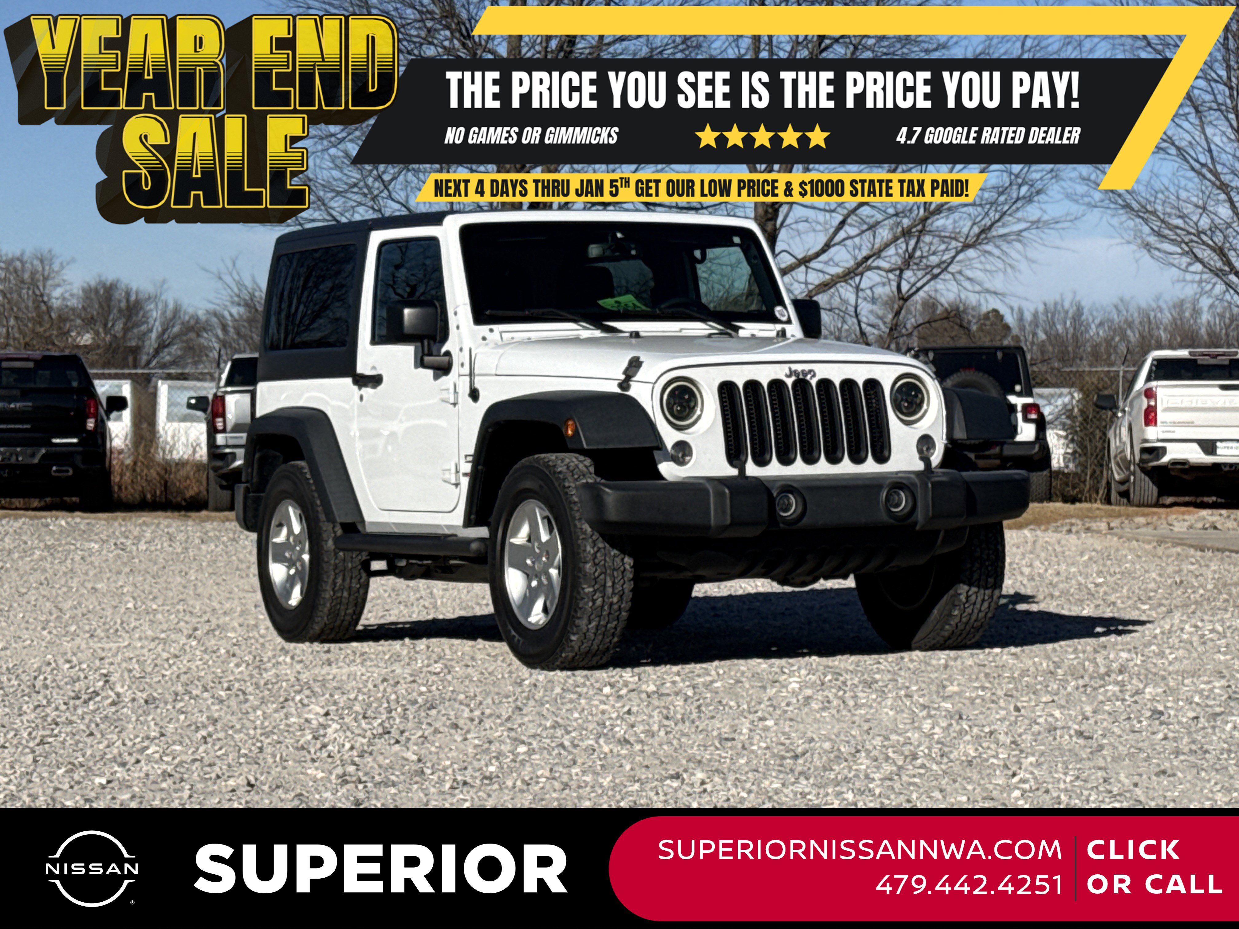 2015 Jeep Wrangler Sport's photo