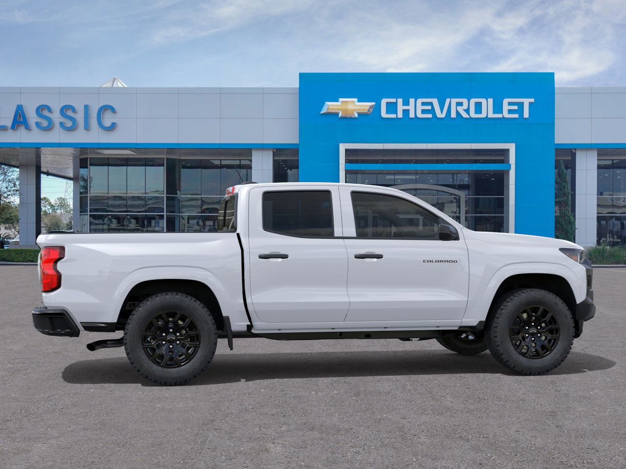 2026 Chevrolet Colorado WT White at Classic Elite Chevrolet Hwy 6