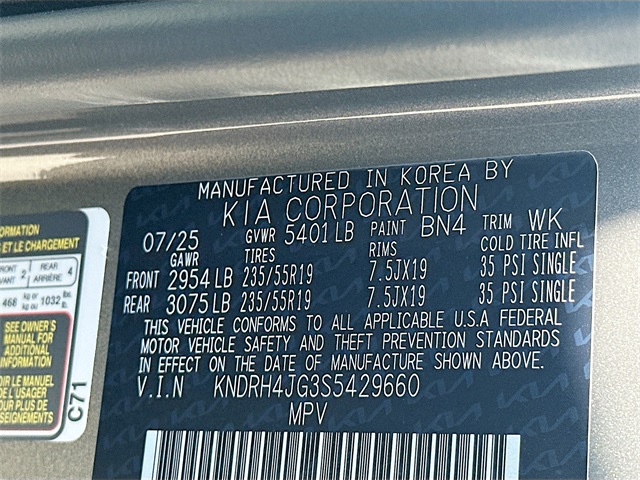 2025 Kia Sorento Hybrid EX photo 29