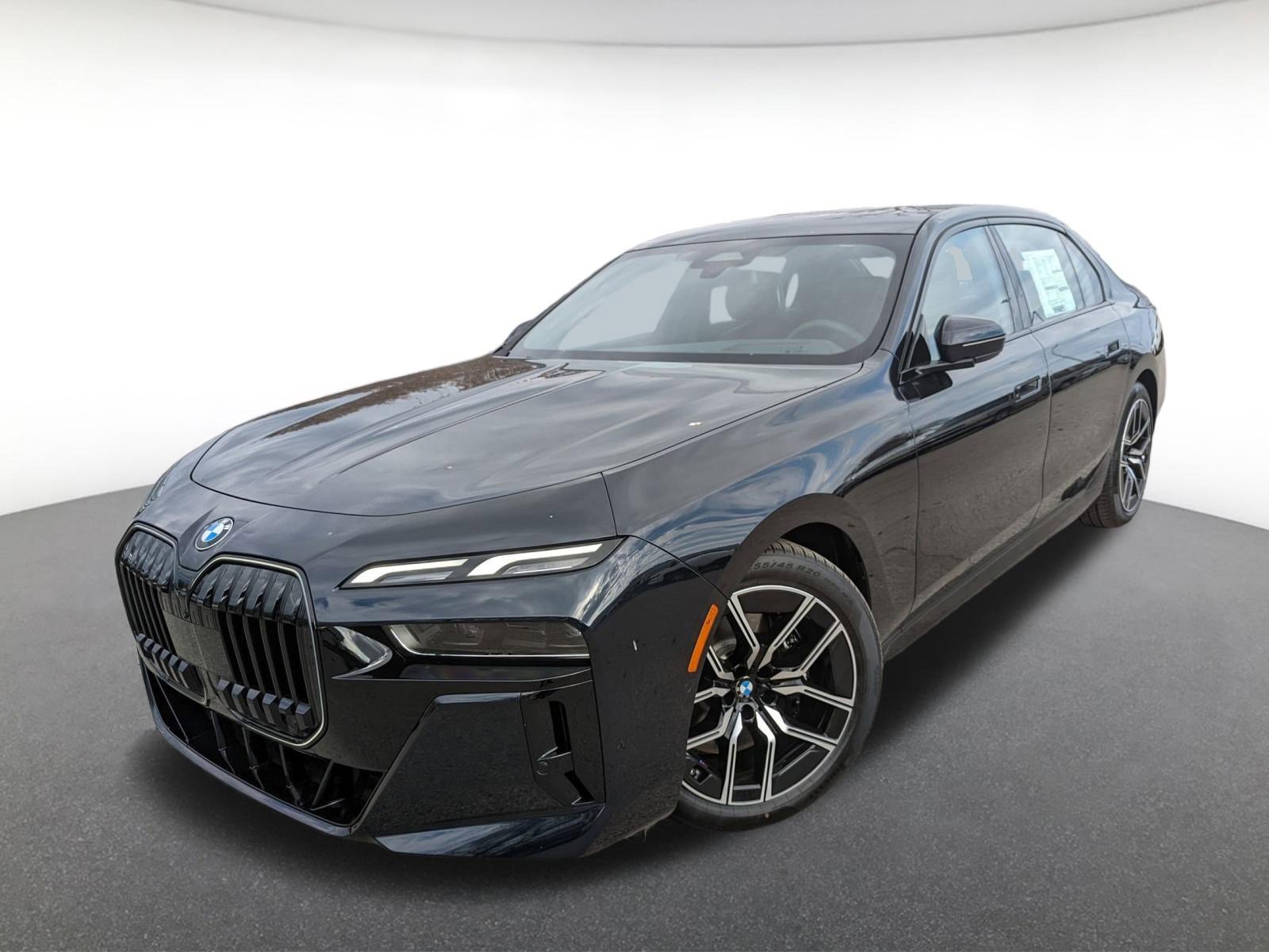 New 2025 Carbon Black Metallic BMW 740i xDrive image 1