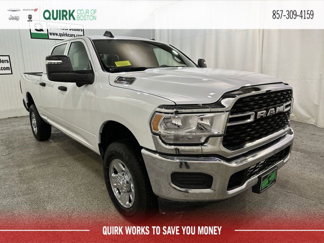 New 2024 Bright White Clearcoat Ram Tradesman image 1