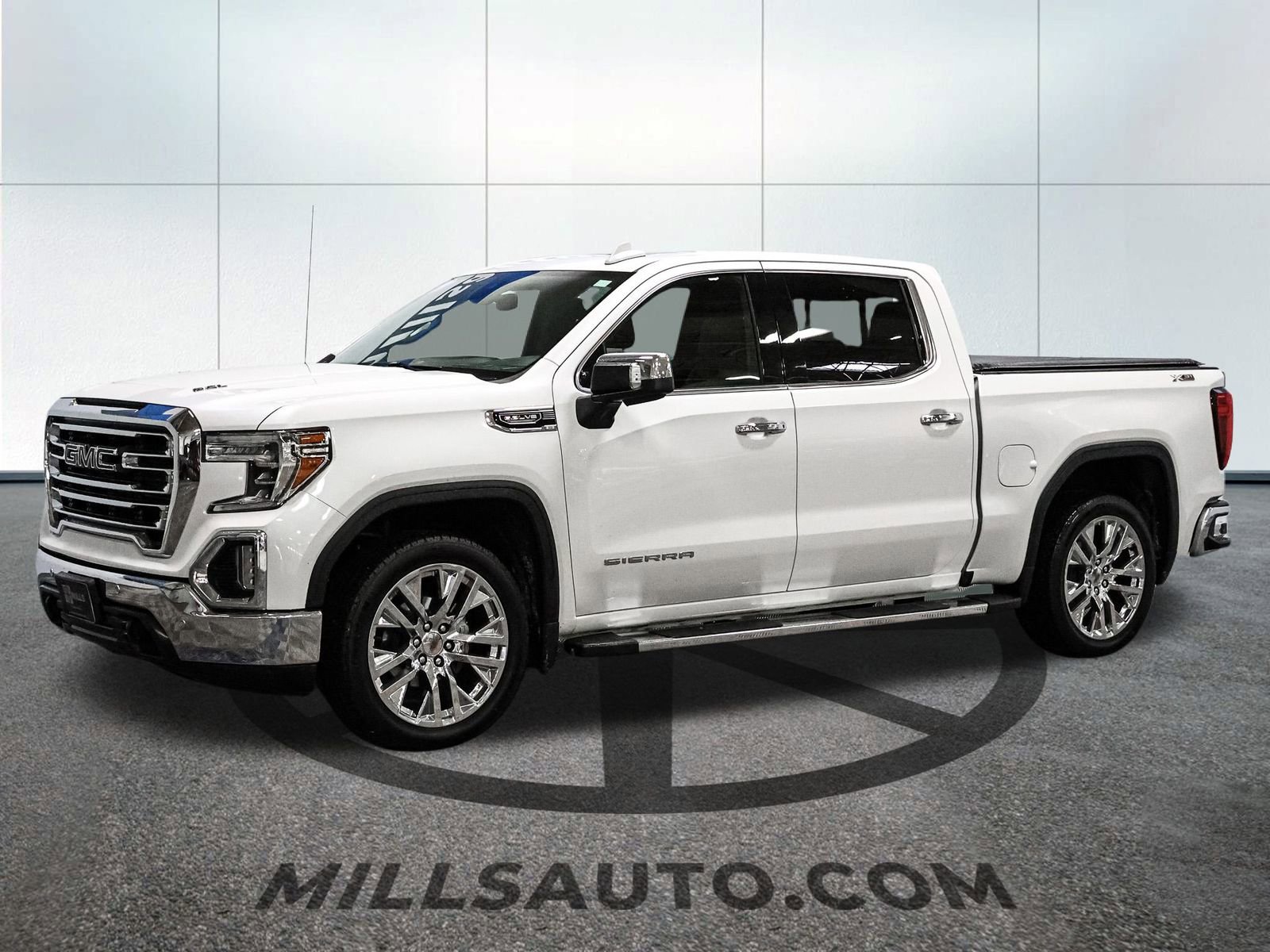 Used 2019 GMC Sierra 1500 SLT with VIN 3GTU9DEL6KG223451 for sale in Baxter, Minnesota