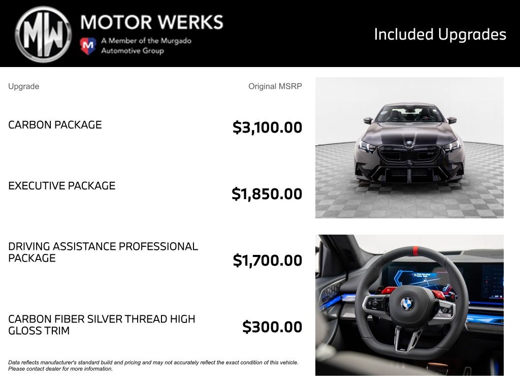 New 2026 Black Sapphire Metallic BMW Base image 4