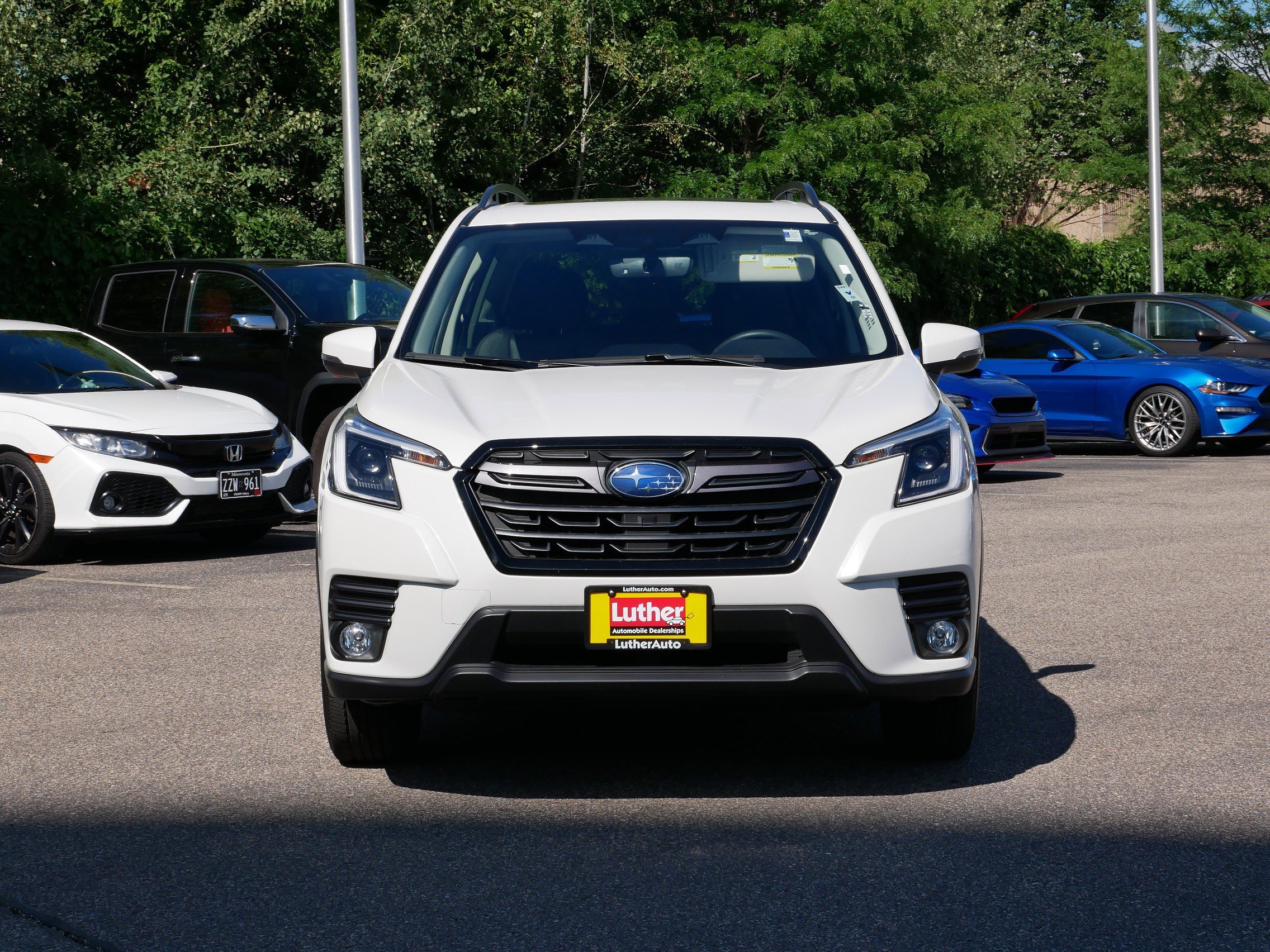 Certified 2023 Subaru Forester Limited with VIN JF2SKAPC5PH412632 for sale in Vadnais Heights, Minnesota