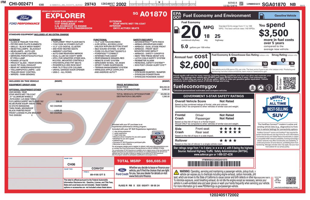 2025 FORD EXPLORER - Image 31