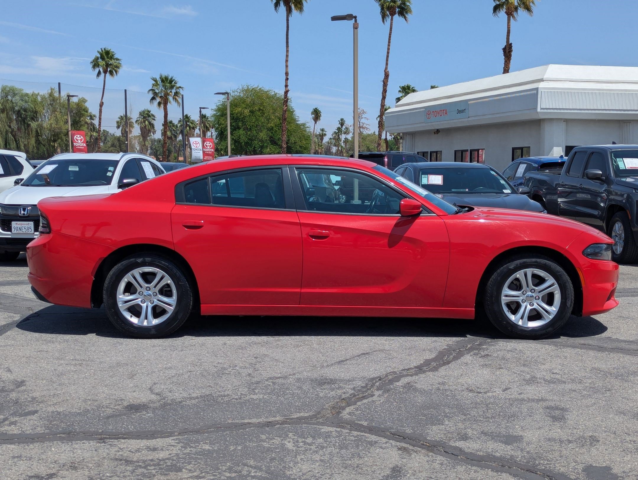 Used 2021 Dodge Charger SXT with VIN 2C3CDXBG6MH530273 for sale in Cathedral City, CA