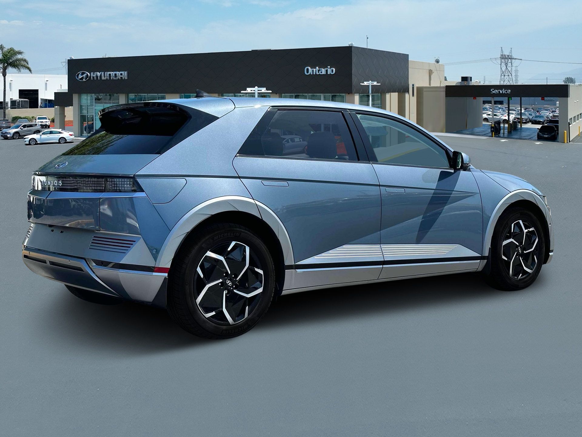 New 2024 Lucid Blue Hyundai Limited image 8