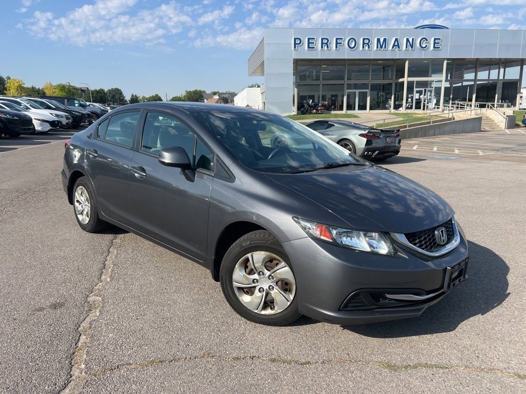 Used 2013 Honda Civic LX with VIN 2HGFB2F56DH538871 for sale in Bountiful, UT