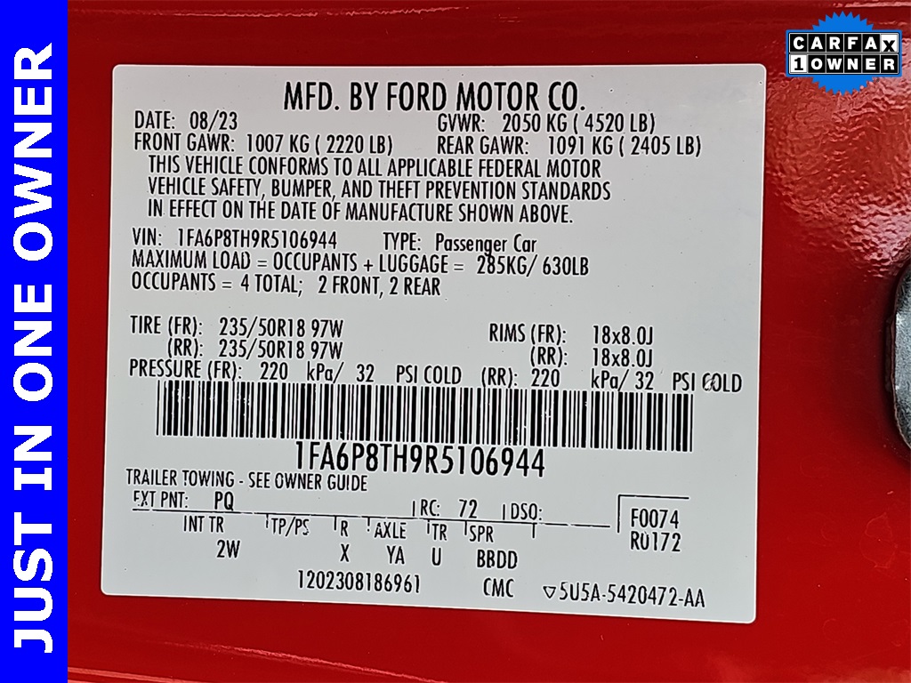 2024 Ford Mustang EcoBoost photo 40