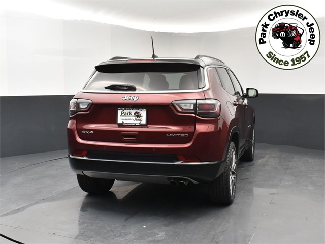 Used 2022 Jeep Compass Limited with VIN 3C4NJDCB3NT111675 for sale in Burnsville, Minnesota