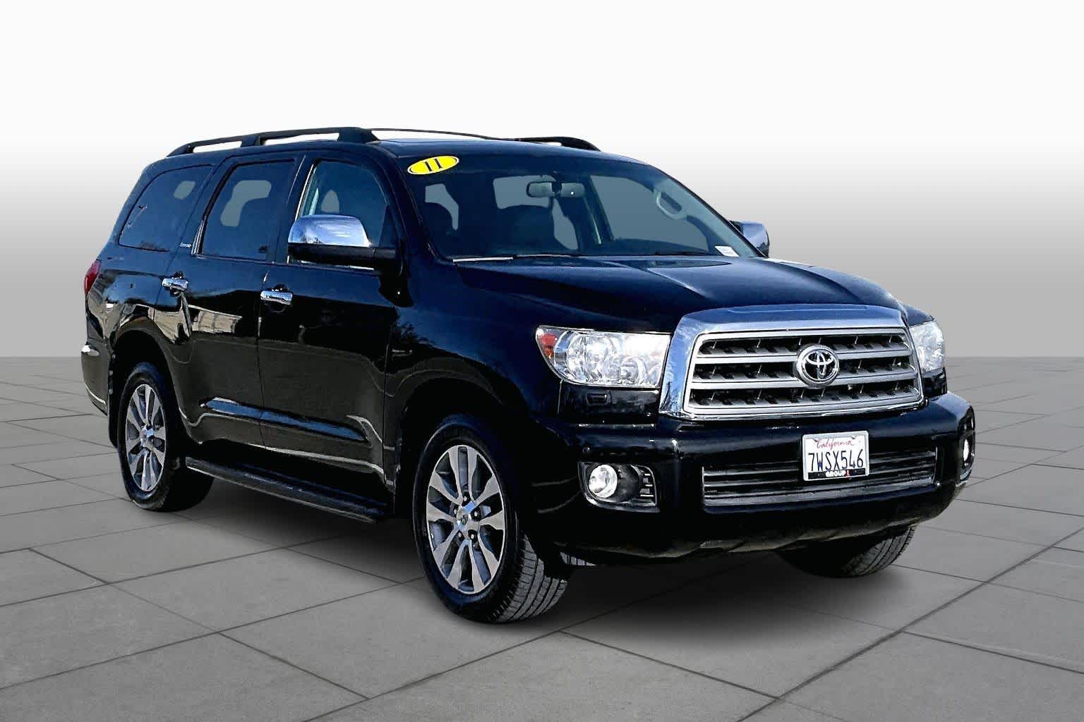 Used 2011 Toyota Sequoia Limited with VIN 5TDJY5G13BS054370 for sale in Folsom, CA