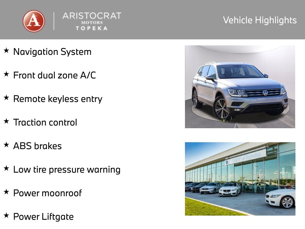 Used 2019 Volkswagen Tiguan SEL with VIN 3VV2B7AXXKM195405 for sale in Kansas City