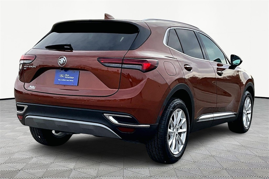 Certified 2021 Buick Envision Preferred with VIN LRBFZMR46MD194219 for sale in Kansas City