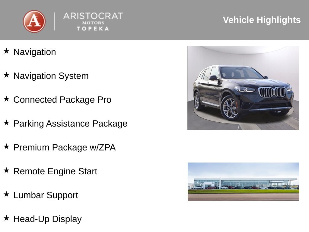 Used 2024 BMW X3 30i with VIN WBX57DP05RN294559 for sale in Kansas City