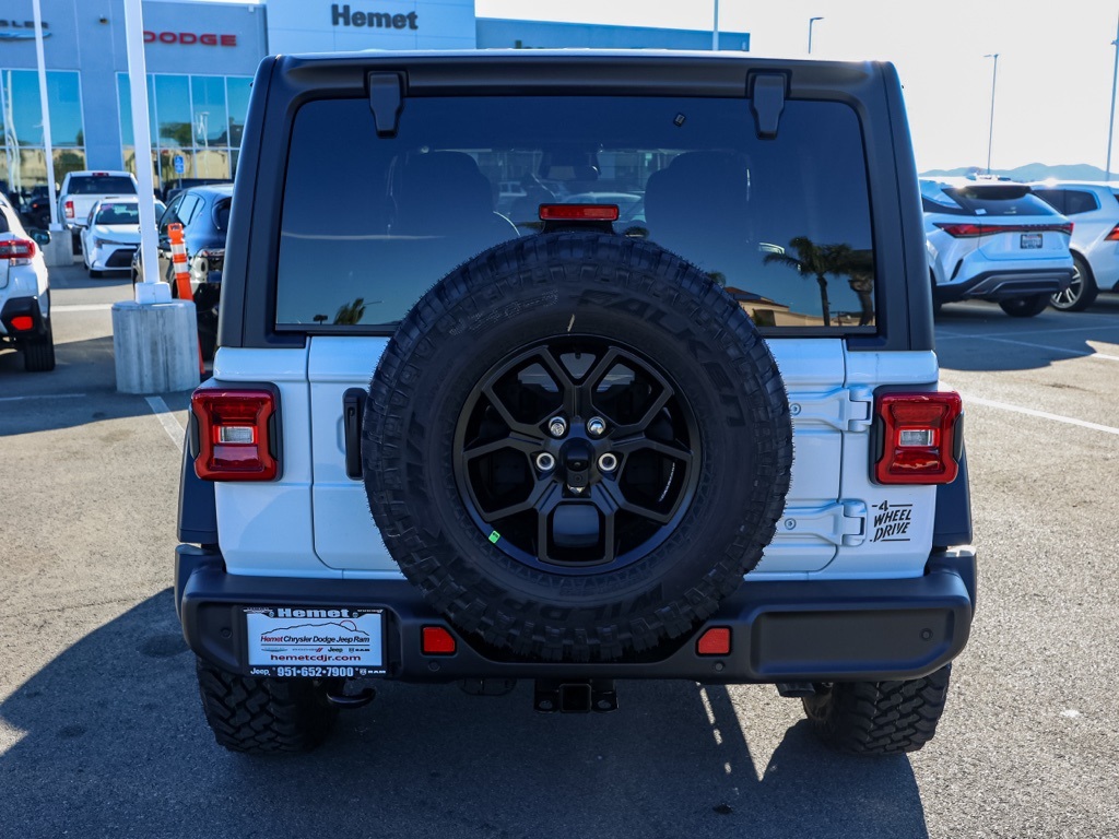 New 2026 Bright White Clear-Coat Exterior Paint Jeep Willys image 3