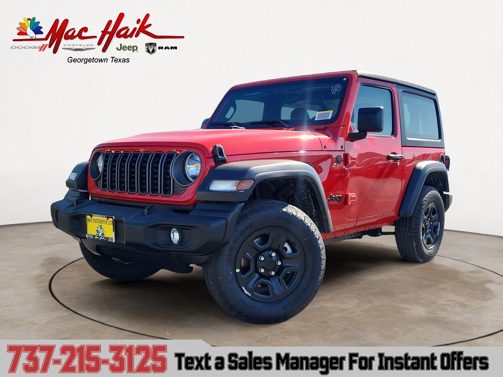 2026 Jeep Wrangler 2-Door Sport's photo