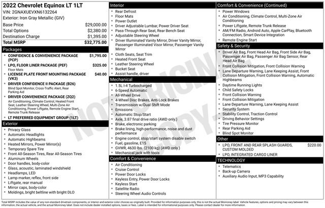 2022 Chevrolet Equinox LT