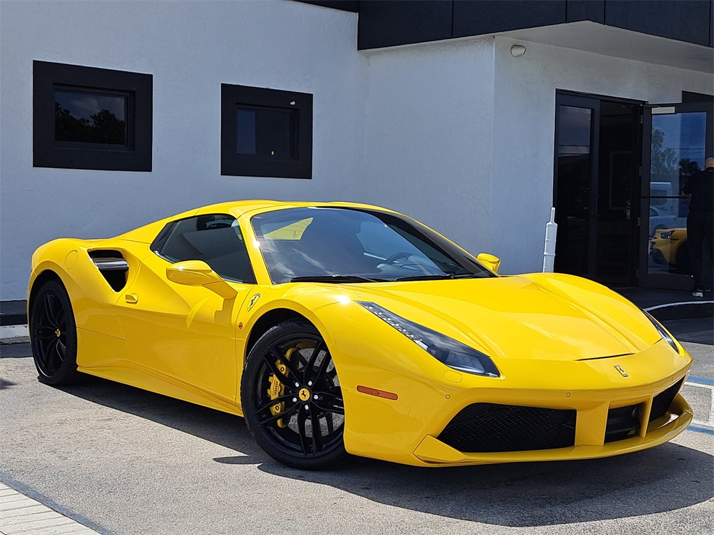 Pre-Owned 2018 Ferrari 488 Spider Base 2D Convertible in