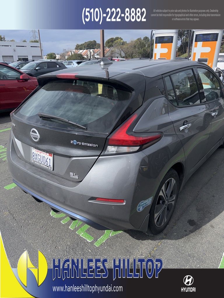 Used 2021 Nissan Leaf SL Plus with VIN 1N4BZ1DV6MC553580 for sale in Richmond, CA