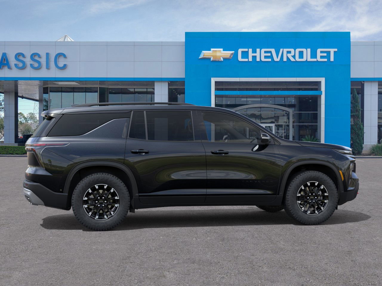 2026 Chevrolet Traverse Z71 Black at Classic Elite Chevrolet Hwy 6