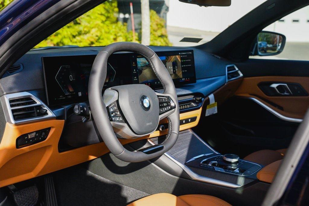 New 2025 Tanzanite Blue II Metallic BMW 330i xDrive image 10