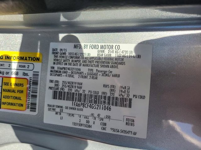 2016 FORD MUSTANG - Image 55