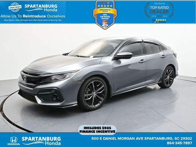 2021 Honda Civic Hatchback Sport's photo