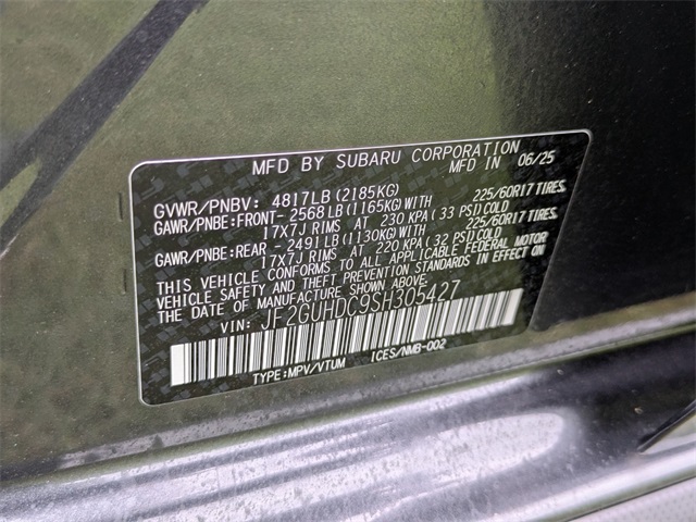 2025 Subaru Crosstrek Premium photo 28