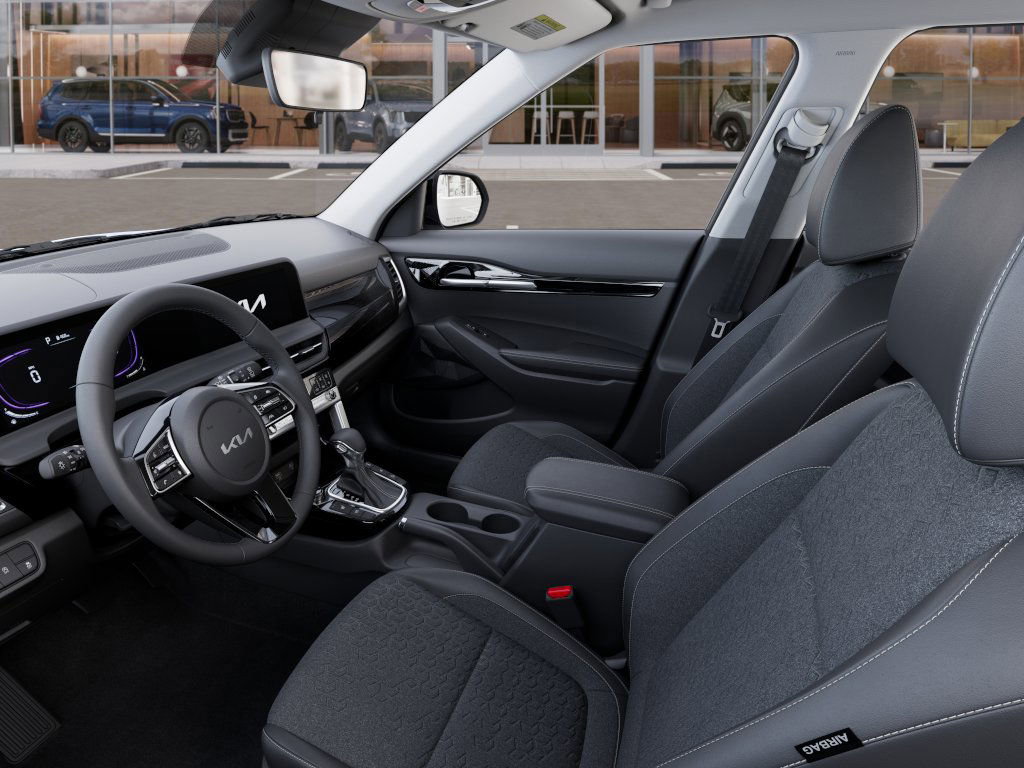 New 2025 Clear White/Black Roof Kia S image 17