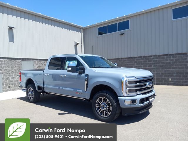 New 2025 Glacier Gray Metallic TriCoat Ford Platinum image 1
