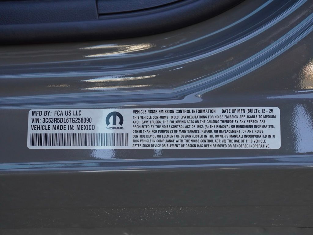 New 2026 Ceramic Gray Clear-Coat Exterior Paint RAM Big Horn image 26