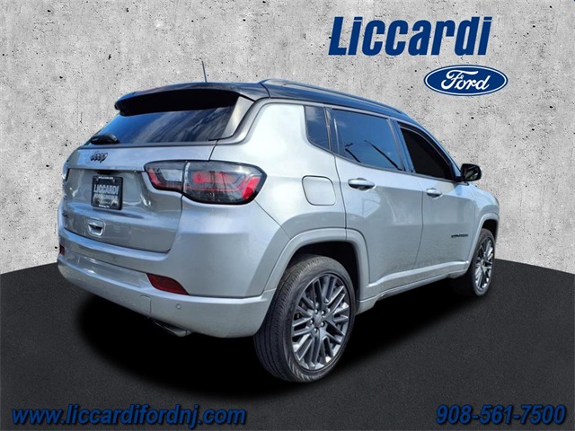 Used 2022 Jeep Compass High Altitude with VIN 3C4NJDCB6NT140572 for sale in Watchung, NJ
