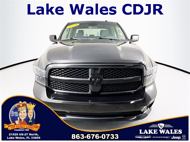 Used 2018 RAM Ram 1500 Pickup Express with VIN 3C6RR6KT4JG219118 for sale in Lake Wales, FL