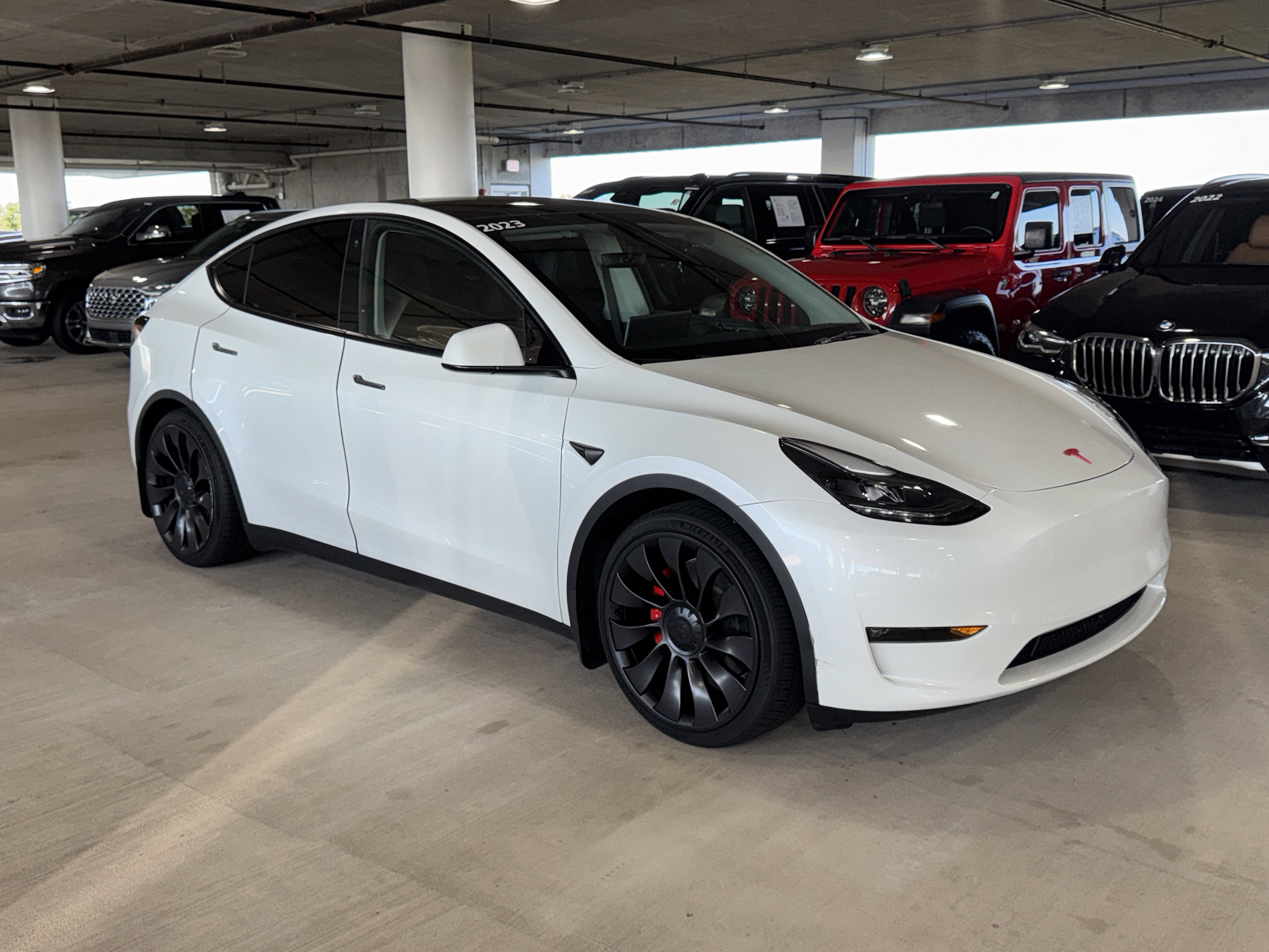 Used 2023 Tesla Model Y Performance with VIN 7SAYGDEF5PF696422 for sale in Wesley Chapel, FL