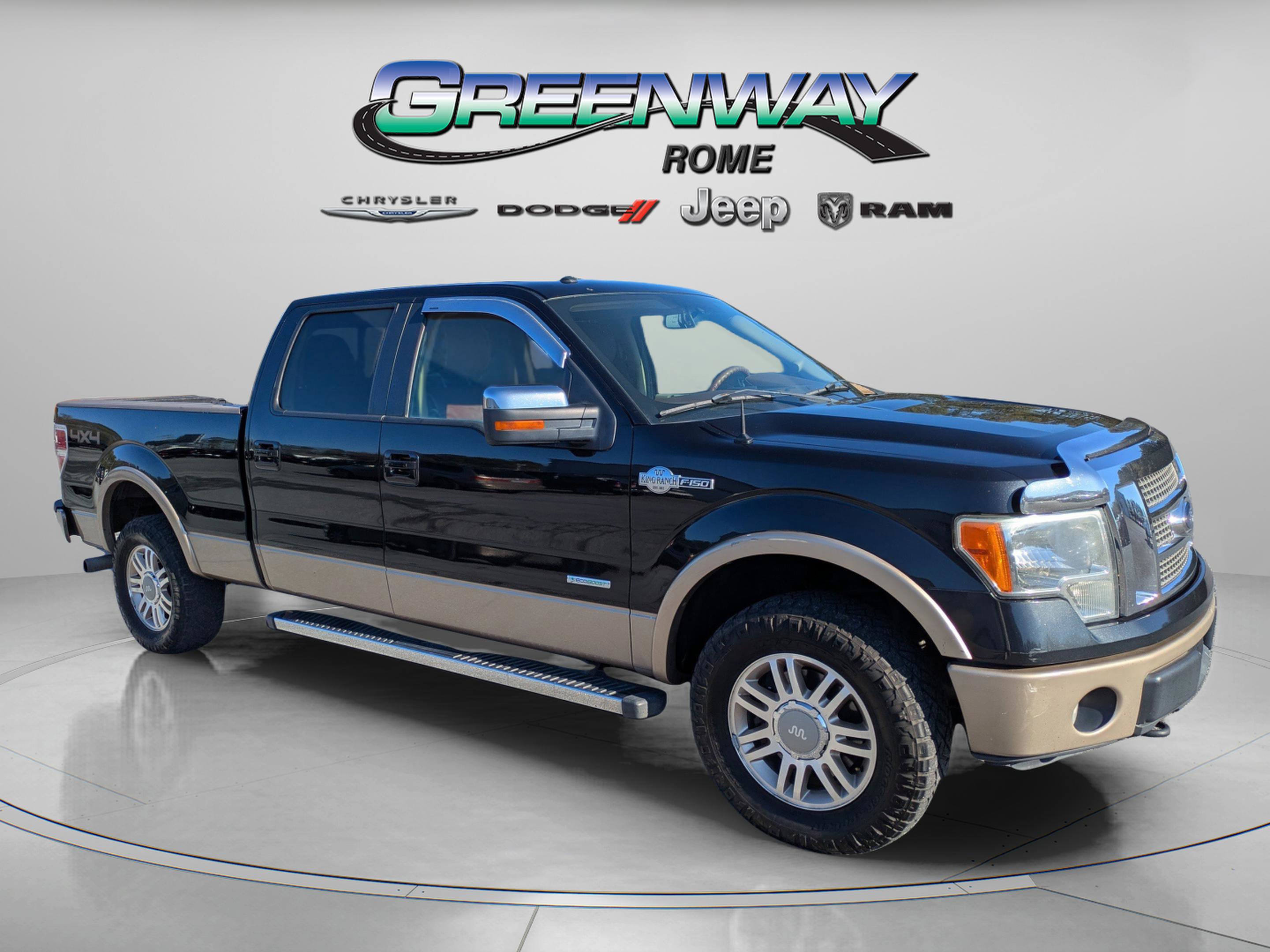 Used 2012 Ford F-150 King Ranch with VIN 1FTFW1ET6CKE10960 for sale in Rome, GA