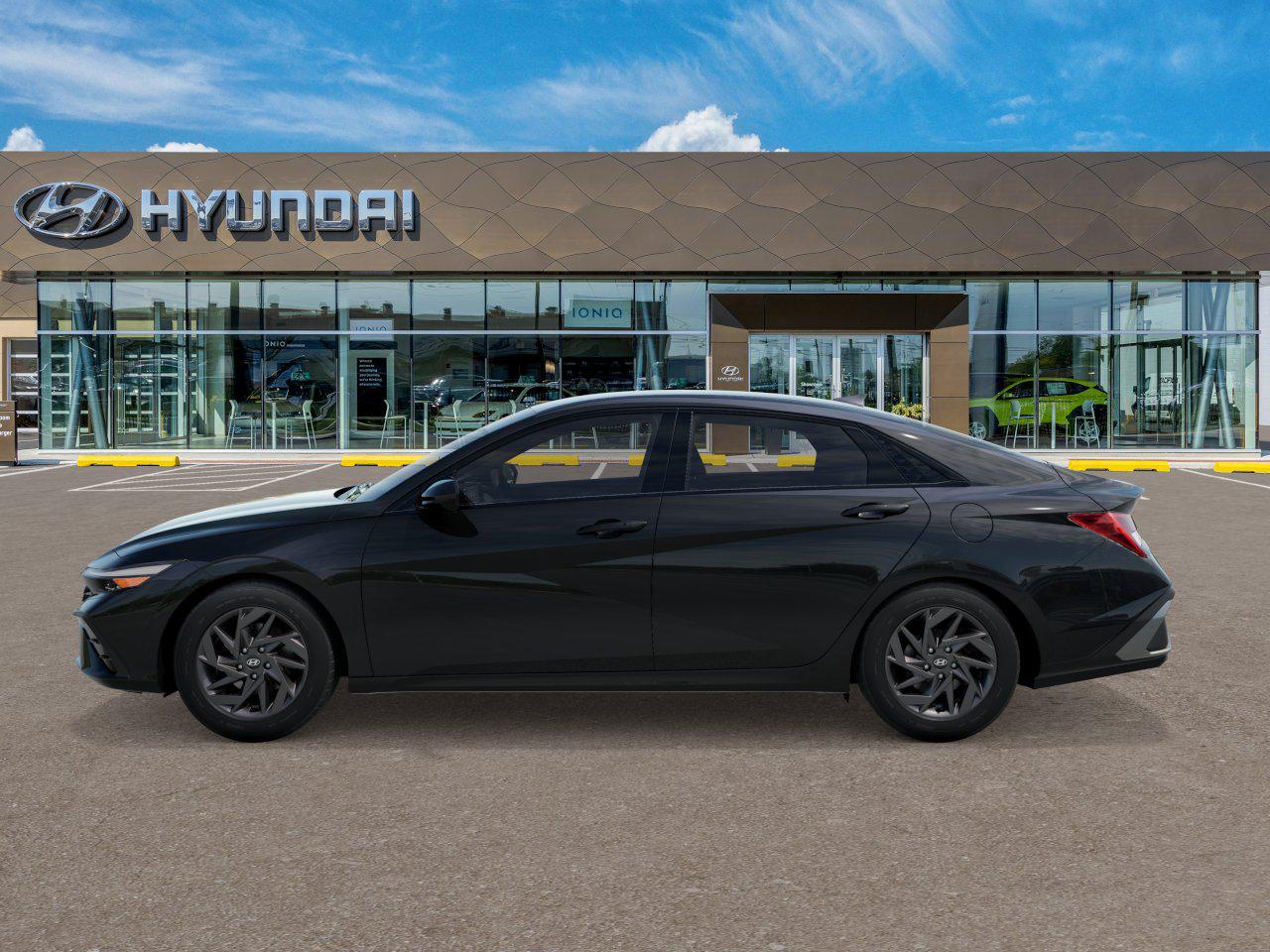 2025 Hyundai Elantra Hybrid Blue photo 2