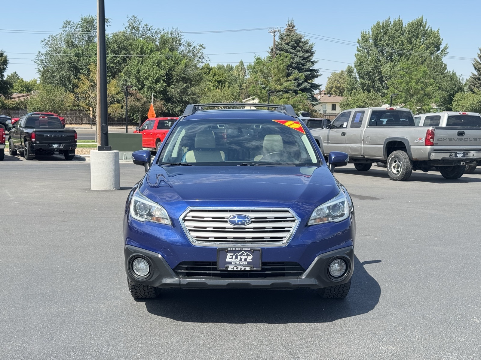 Used 2015 Subaru Outback Premium with VIN 4S4BSAHC1F3227997 for sale in North Logan, UT