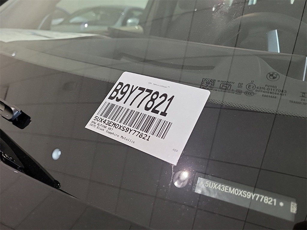 New 2025 Black Sapphire Metallic BMW ALPINA XB7 image 23